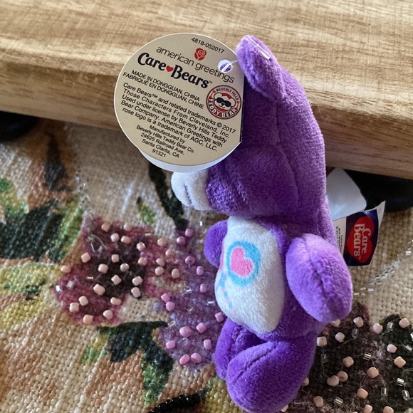π©· HOST PICK π©· Care Bear American Greeting 2017 Share Bear Mini Bear NWT - Picture 5 of 5
